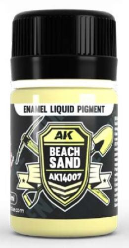 Beach Sand Liquid Pigment Enamel 35ml Bottle