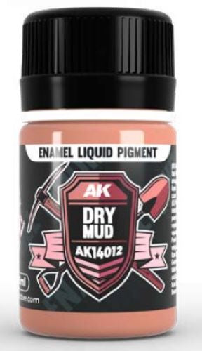 Dry Mud Liquid Pigment Enamel 35ml Bottle