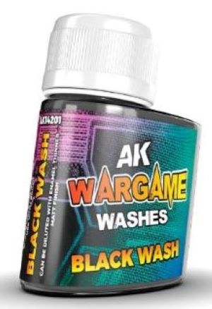 Wargame: Black Wash Enamel 35ml Bottle