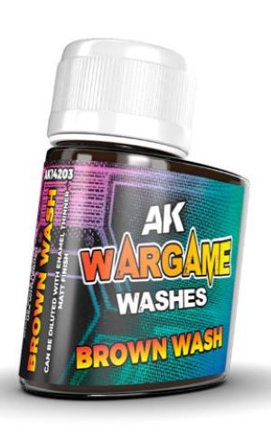 Wargame: Brown Wash Enamel 35ml Bottle