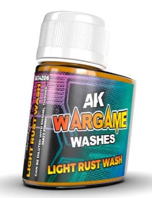 Wargame: Light Rust Wash Enamel 35ml Bottle