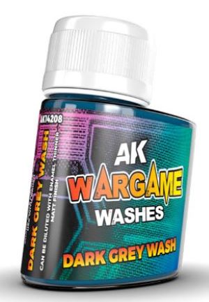 Wargame: Dark Grey Wash Enamel 35ml Bottle