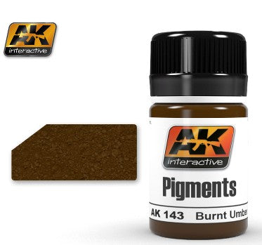 Burnt Umber Dry Pigment 35ml Bottle