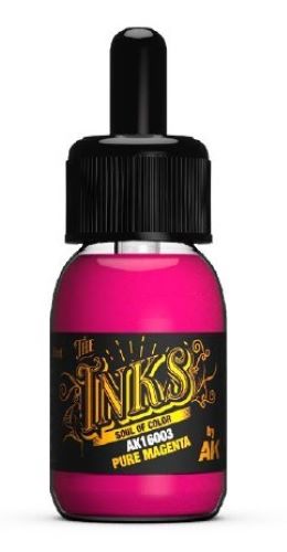 Inks: Pure Magenta Acrylic 30ml Bottle