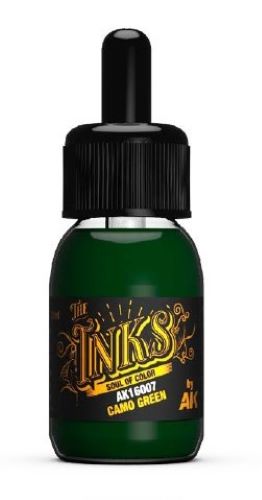 Inks: Camo Green Acrylic 30ml Bottle