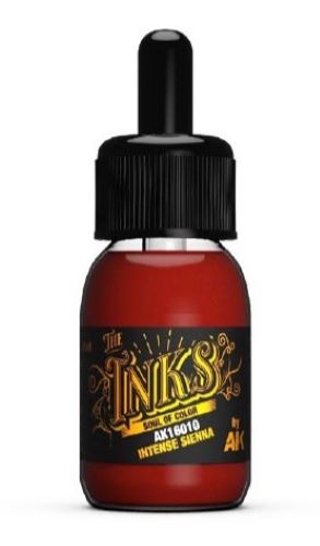 Inks: Intense Sienna Acrylic 30ml Bottle