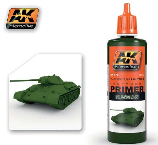 Russian Green Acrylic Primer 60ml Bottle (D)