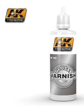 Glossy Acrylic Varnish 60ml Bottle