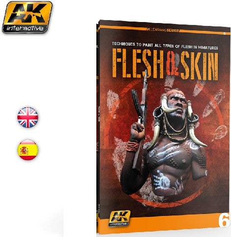 Learning Series 6: Flesh & Skin Techniques for Miniatures Book