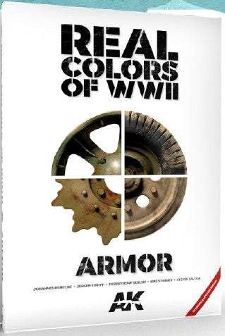 Real Colors of WWII Armor New 2nd Extended & Updated Version Book (Hardcover)