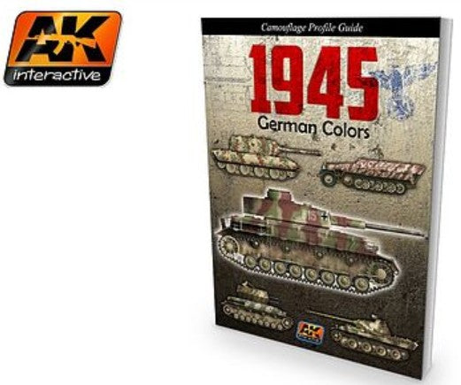 1945 German Colors Camouflage Profile Guide Book