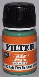 Light Green Filter for Vehicles Enamel Paint 35ml Bottle