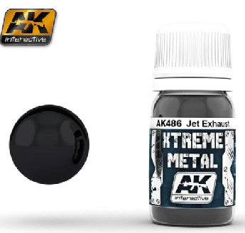 Xtreme Metal: Jet Exhaust Metallic Paint 30ml Bottle