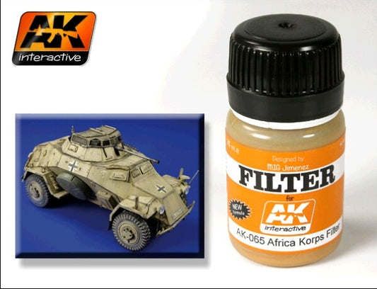 Afrika Korps Filter Enamel Paint 35ml Bottle