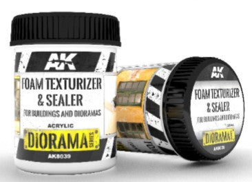 Diorama Series: Foam Texturizer & Sealer Acrylic 250ml Jar