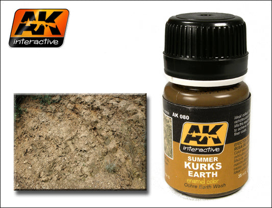 Summer Kursks Earth Ochre Wash Enamel Paint 35ml Bottle