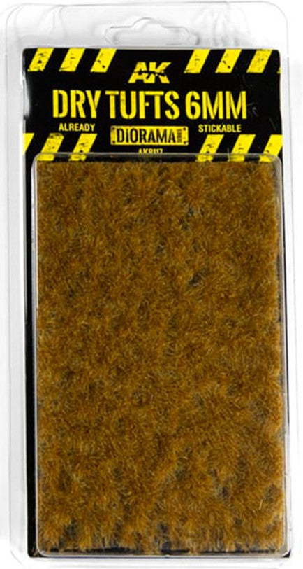 Diorama Series: Dry Tufts 6mm (Self Adhesive)