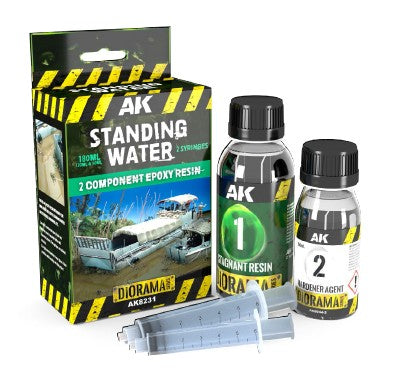 Diorama Series: Standing Water Effect 2-Component Epoxy Resin 180ml