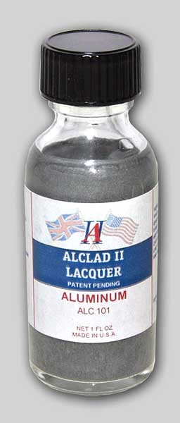 1oz. Bottle Aluminum Lacquer
