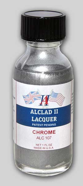 1oz. Bottle Chrome Lacquer for Plastic