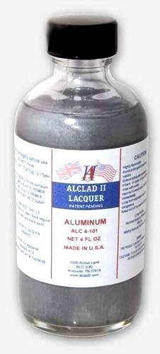 4oz. Bottle Aluminum Lacquer