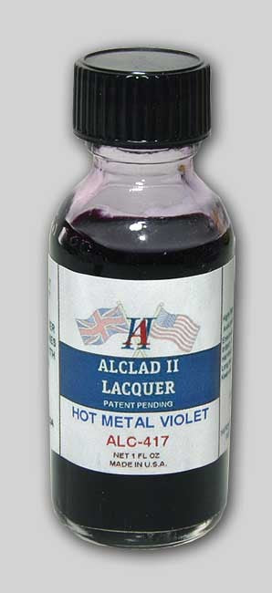 1oz. Bottle Hot Metal Violet Lacquer