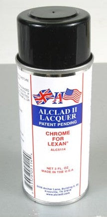 3oz. Spray Chrome Lacquer for Lexan