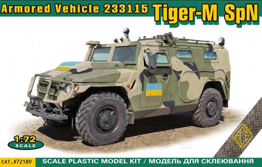 1/72 ASN233115 Tiger-M SpN Ukrainian Service Armored Vehicle