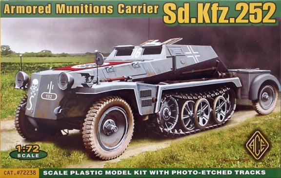 1/72 SdKfz 252 Armored Semi-Tracked Munitions Carrier