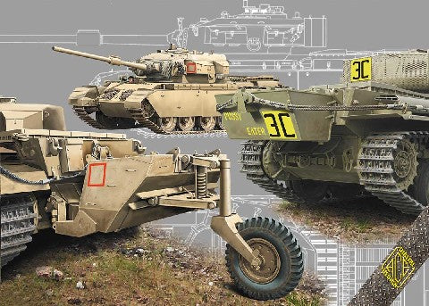 1/72 Long Range Centurion Mk 5LR/Mk 5/1 Main Battle Tank