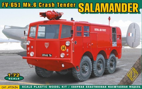 1/72 FV651 Mk 6 Salamander Crash Tender Emergency Vehicle