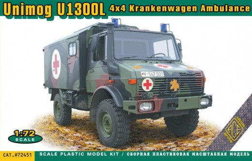 1/72 Unimog U1300L 4x4 Ambulance