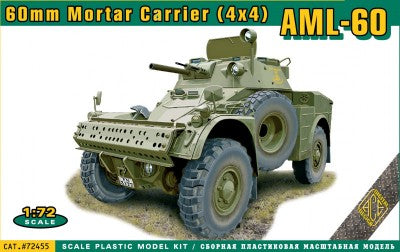 1/72 AML60 60mm Mortar Carrier 4x4 Vehicle
