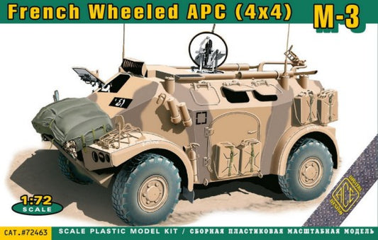 1/72 French M3 4x4 Wheeled Armored Personnel Carrier