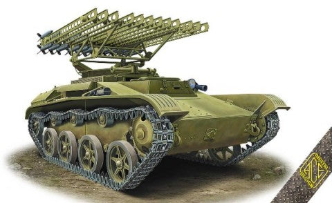 1/72 BM8-24 Katiusha Multiple Rocket Launcher on T60 Chassis