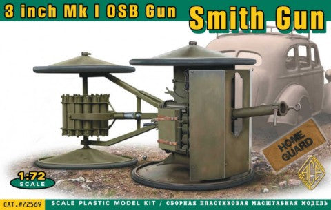 1/72 3-inch Mk I OSB Smith Gun