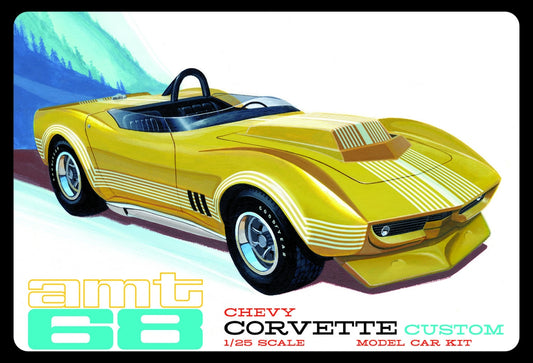 1/25 1968 Chevy Corvette Custom Car (D)