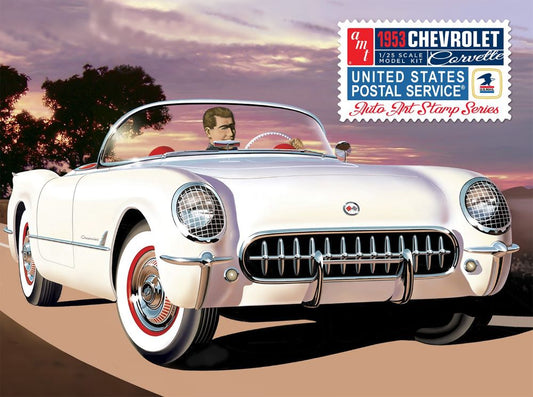 1/25 1953 Chevy Corvette in Collectible Tin (3 Tins Per Box)