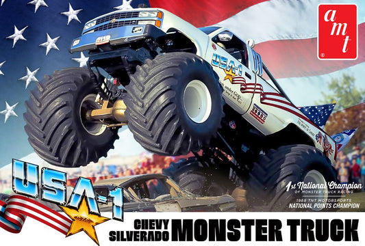 1/25 USA-1 Chevy Silverado Monster Truck