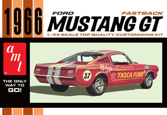 1/25 1966 Ford Mustang GT Fastback Car