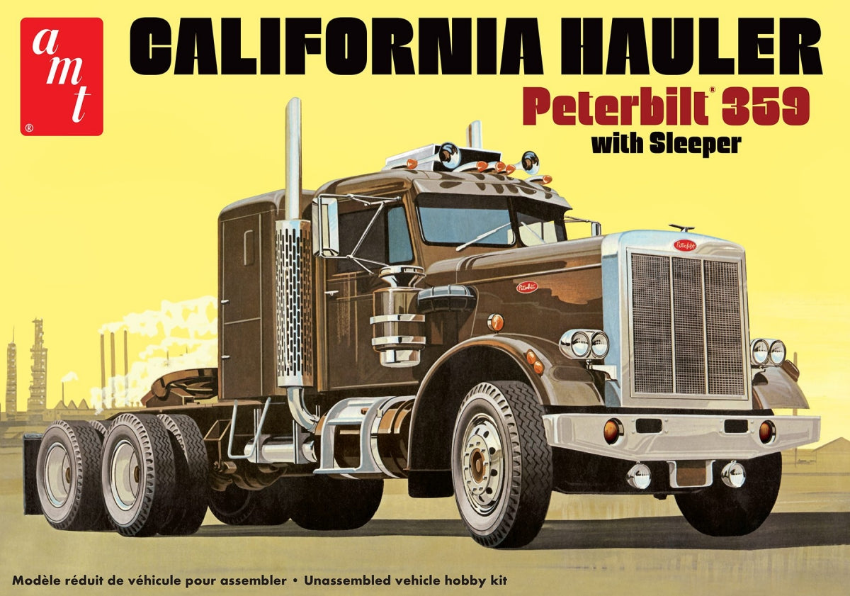 1/25 Peterbilt 359 California Hauler Tractor Cab w/Sleeper