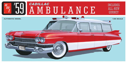 1/25 1959 Cadillac Ambulance w/Gurney