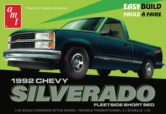 1/25 1992 Chevy Silverado Fleetside Short Bed Pickup Truck (Easy Build)