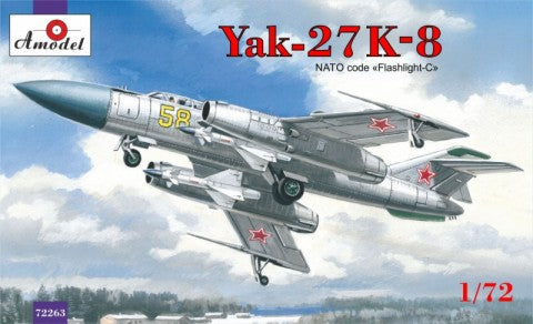 1/72 Yak27K8 NATO Codes flashlight-C Soviet Interceptor Aircraft