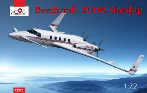 1/72 Beechcraft 2000 Starship N641SE Twin-Engine Business Aircraft