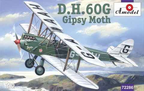 1/72 DH60G Gipsy Moth 2-Seater Biplane