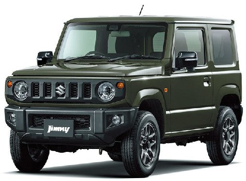 1/32 Suzuki Jimny Jeep (Snap Molded in Dark Green)