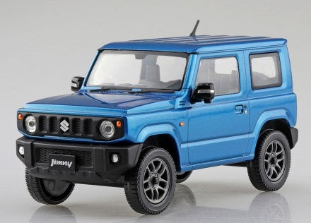 1/32 Suzuki Jimny Jeep (Snap Molded in Metallic Blue)