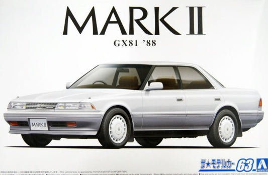 1/24 1988 Toyota Mark II GX81 2.0 Grande Twincam24 4-Door Car