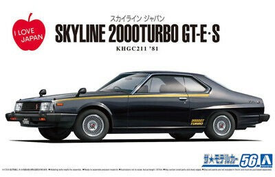 1/24 1981 Nissan Skyline HT2000 Turbo GT-E-S 2-Door Car